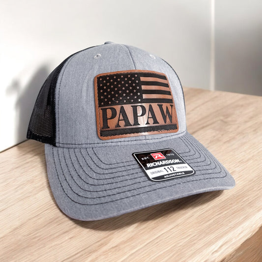 Leather Patch Hat