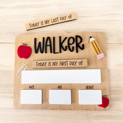 Back to School Board