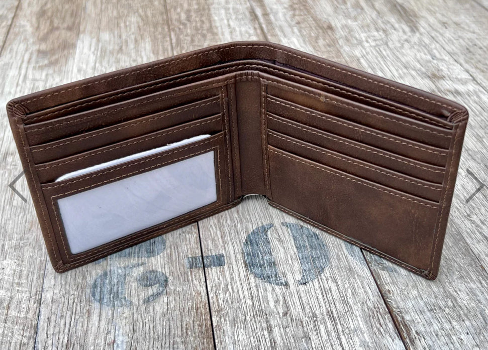 Custom Leather Wallet