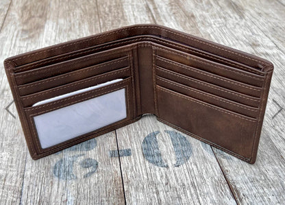 Custom Leather Wallet