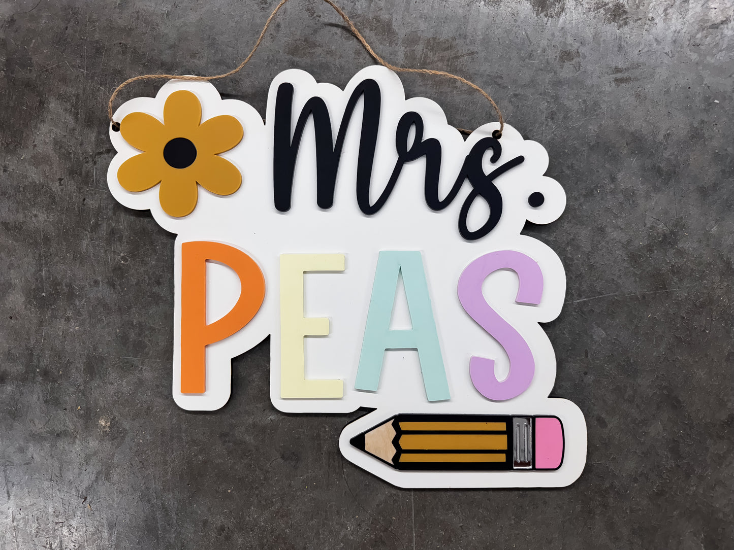 Teacher Sign