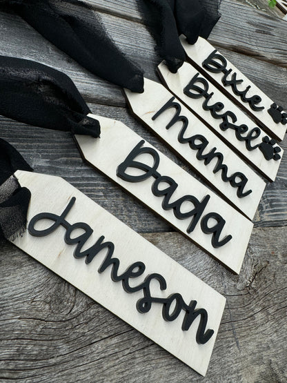 Stocking Tag