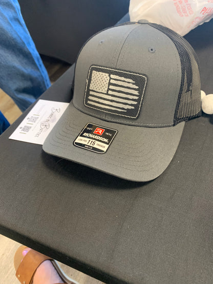 Leather Patch Hat