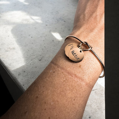 Knot Bangle Bracelet