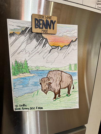 Look What … Made Magnet