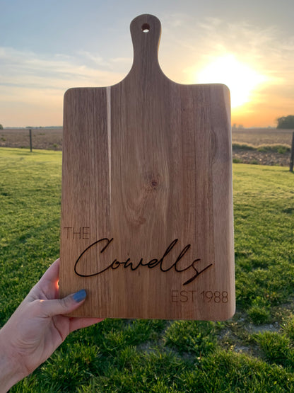 Custom Cutting Board