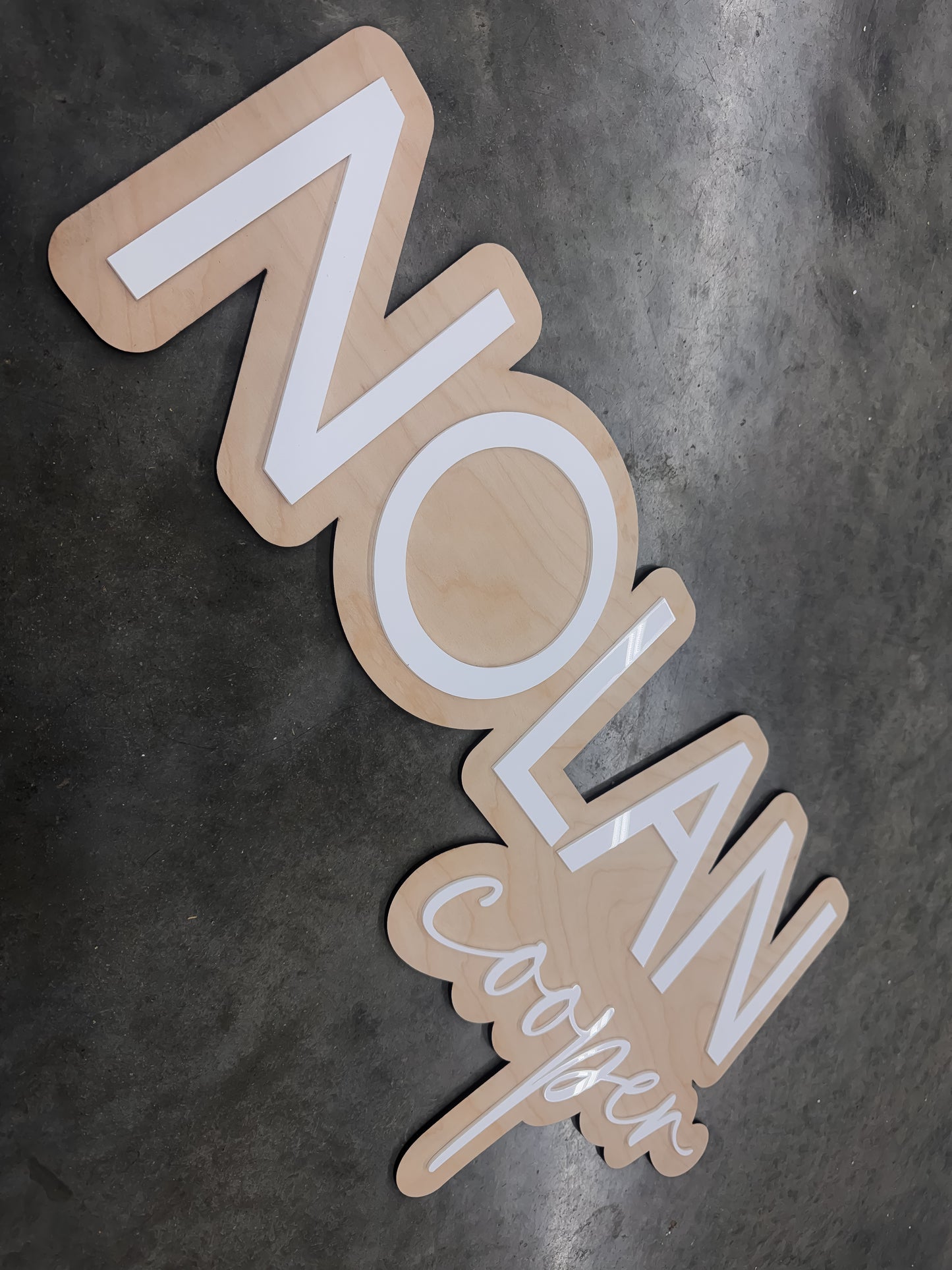 Custom Nursery Sign