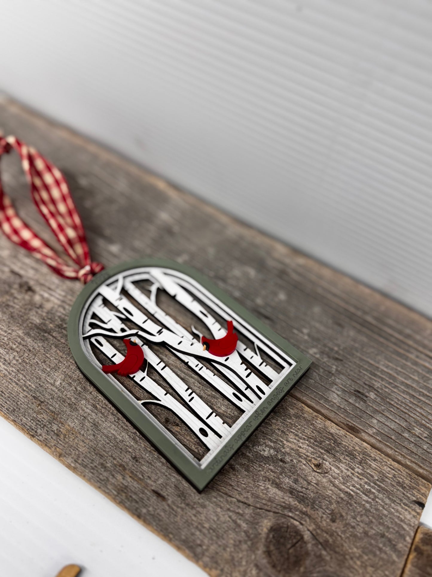 Cardinal Memorial - Ornament