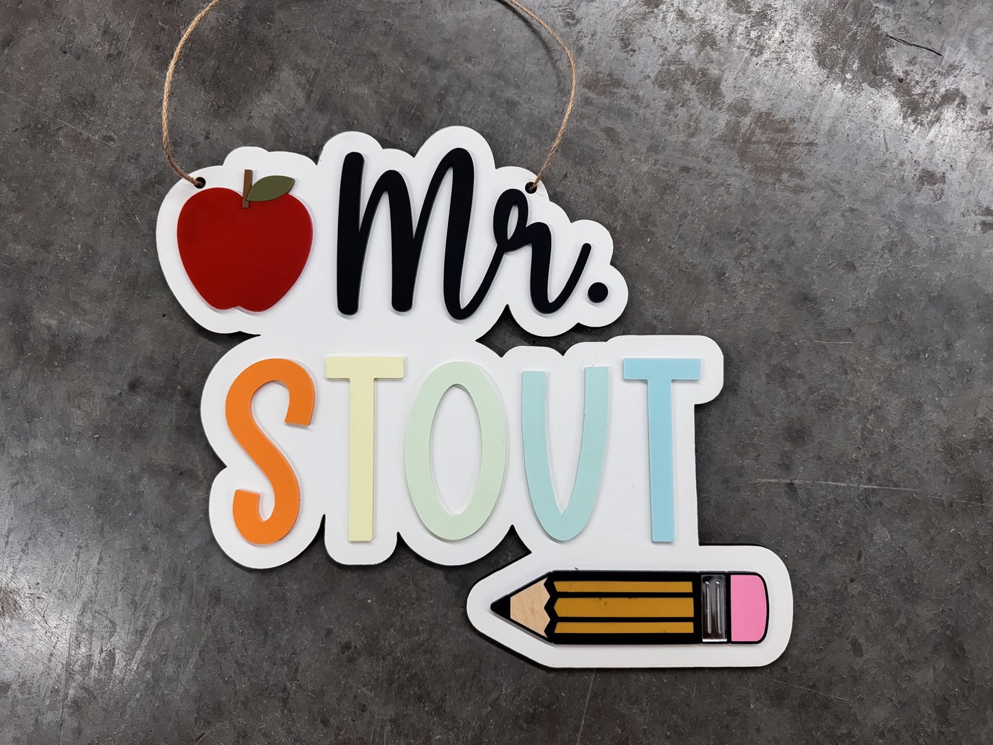Teacher Sign