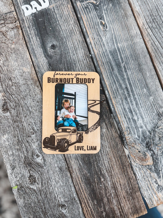 Burnout Buddies - Father’s Day Visor Clip