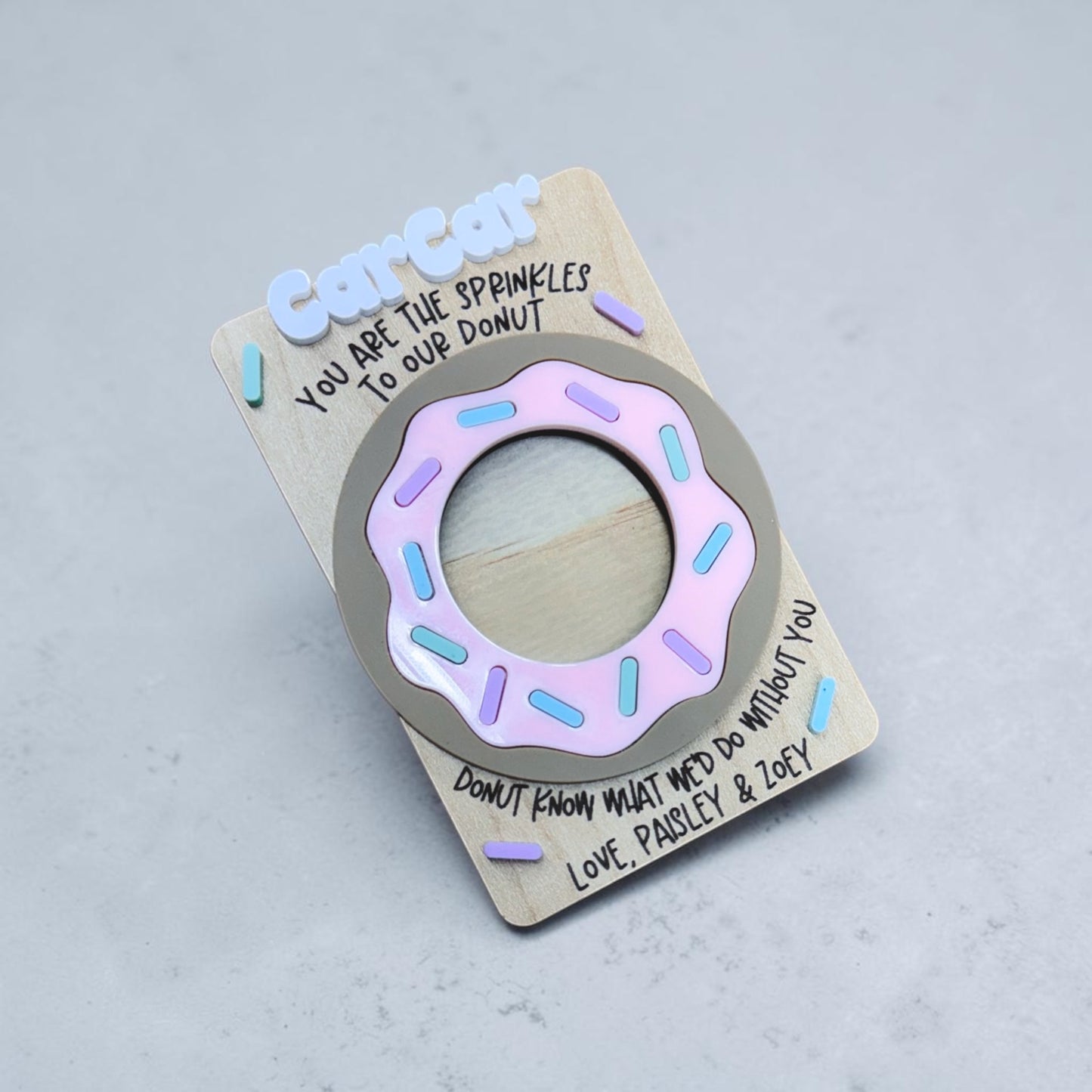 Mother’s Day - Photo Holder - Donut