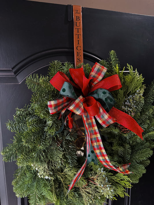 Personalized Wreath Hanger