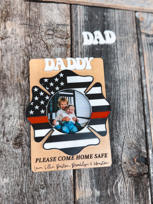 Firefighter - Father’s Day Frame