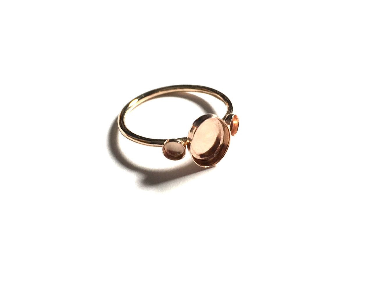 Breastmilk Keepsake - Triple Round Ring
