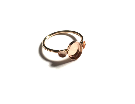 Breastmilk Keepsake - Triple Round Ring