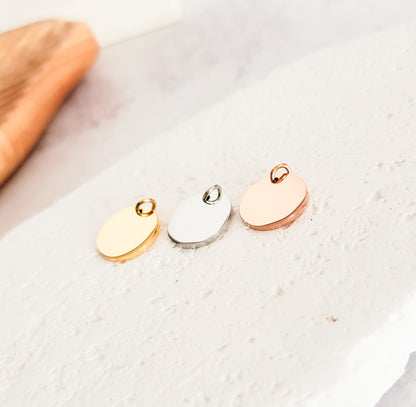 15mm Disc ADD ON ONLY (Silver, Gold, or Rose Gold)