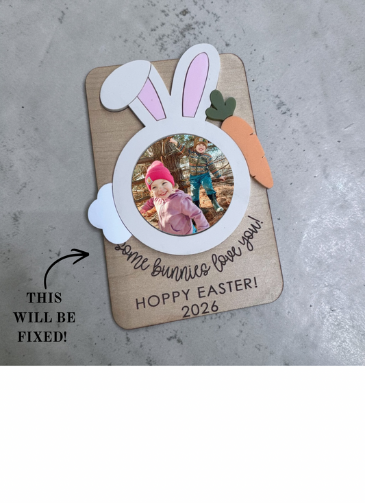Some Bunny Loves You - fridge magnet