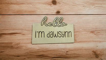 Hello, I’m …