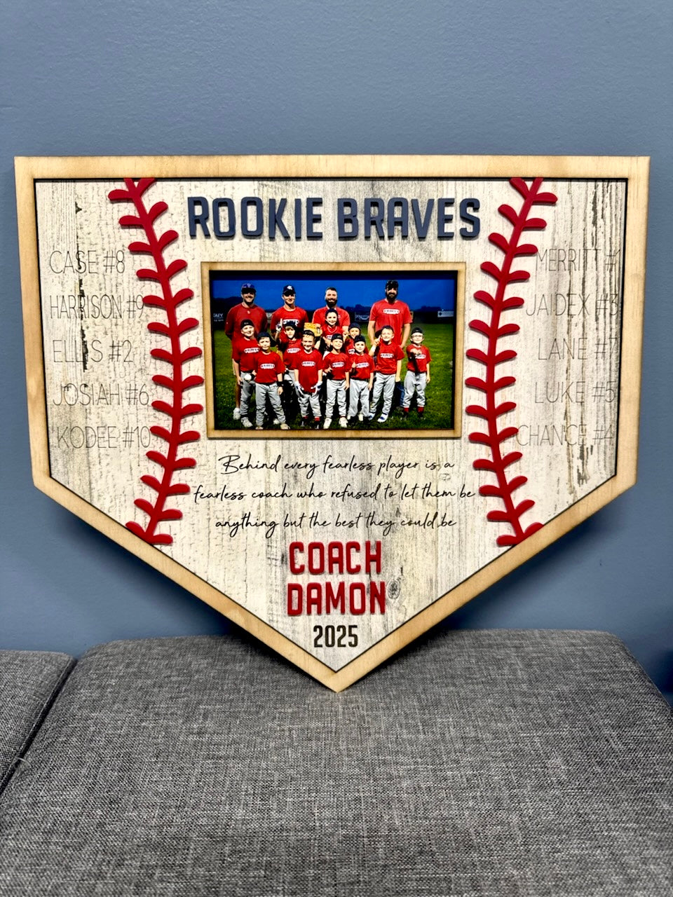 Baseball/ Softball Coach Frame