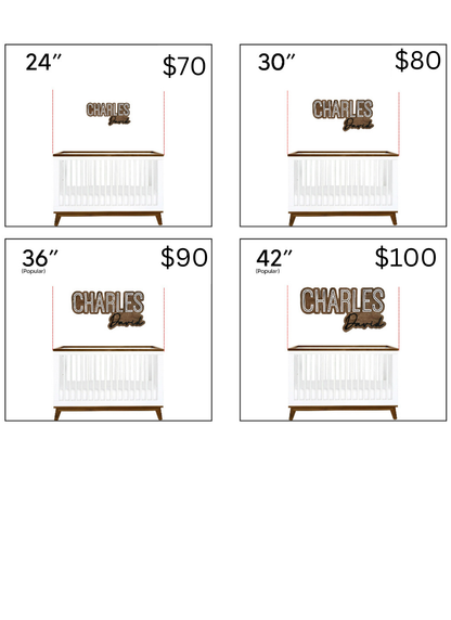 Custom Nursery Sign