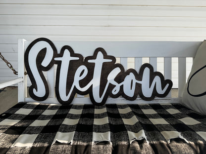 Custom Nursery Sign