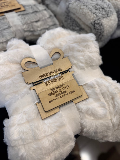 Blanket Tag + Bracelet - Gift Card Holder