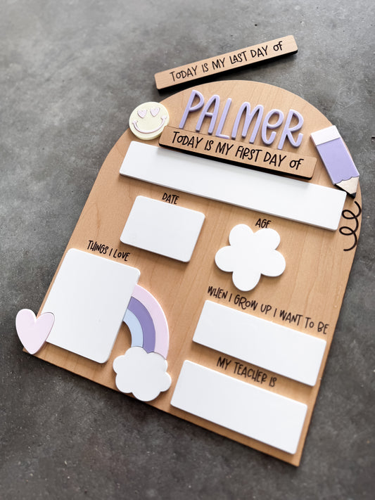 Back to School Board