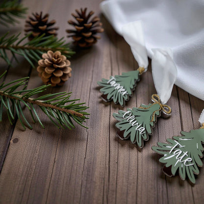 Tree - Stocking Tag / Ornament