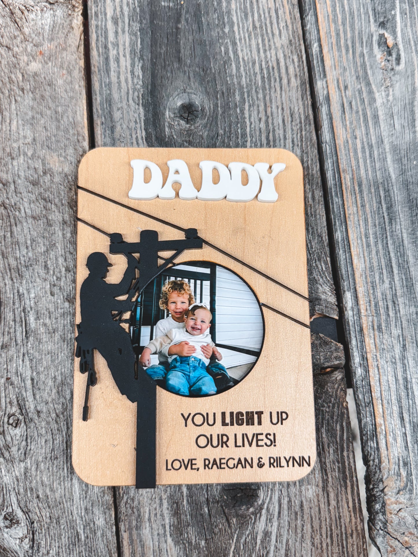 Lineman - Father’s Day Frame