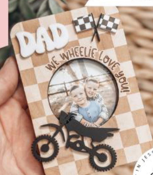 Wheelie -  Father’s Day Frame