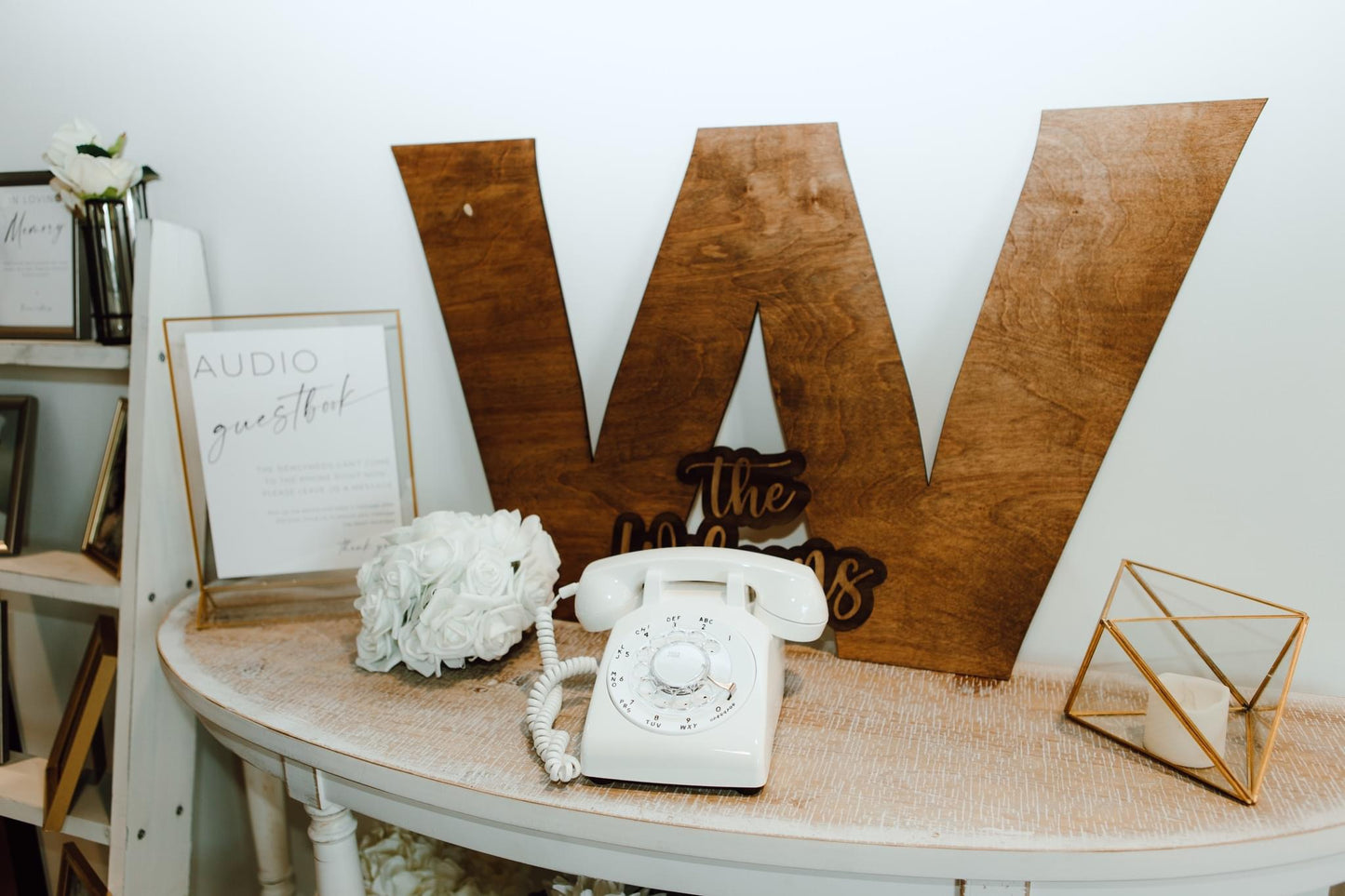 Wedding Guest Book - Initial