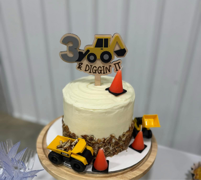 Diggin’ It - Cake Topper
