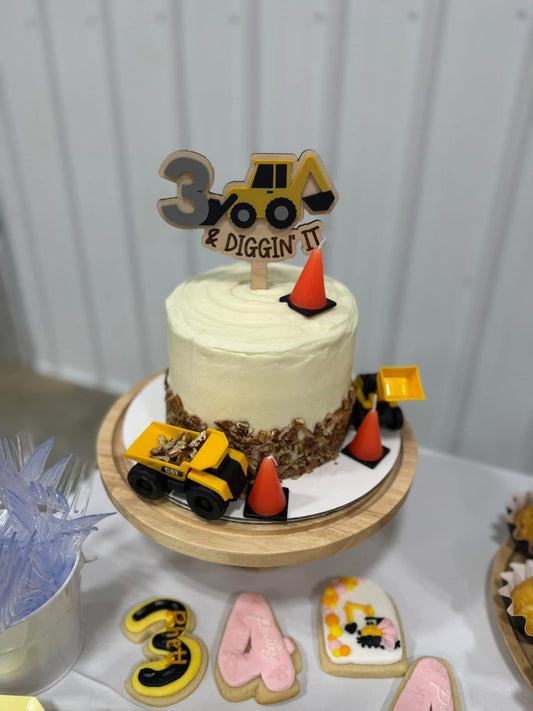 Diggin’ It - Cake Topper