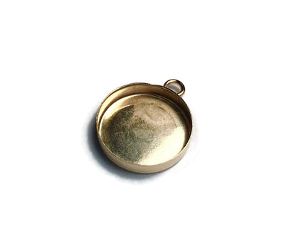 Breastmilk Keepsake - Round Necklace