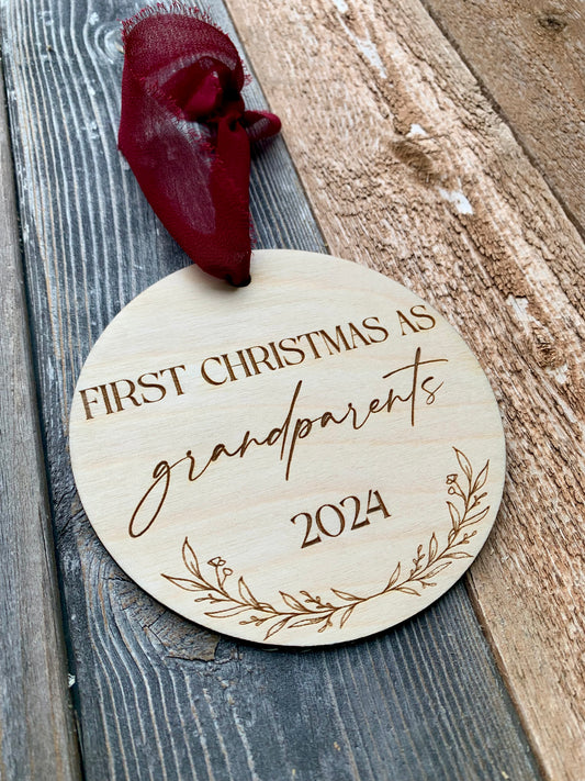 First Christmas as Grandparents