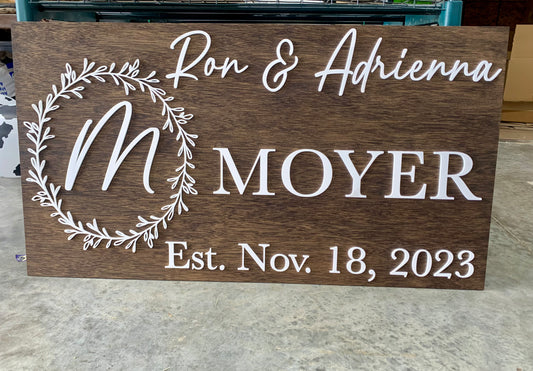 Wedding Sign
