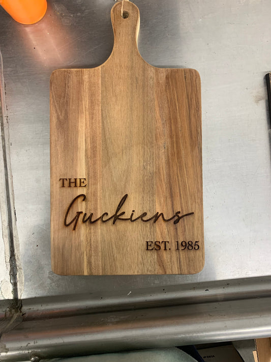 Custom Cutting Board