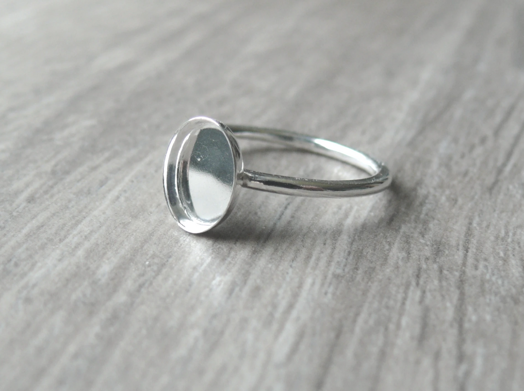 Breastmilk Keepsake - Oval Ring