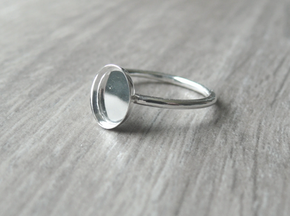 Breastmilk Keepsake - Oval Ring