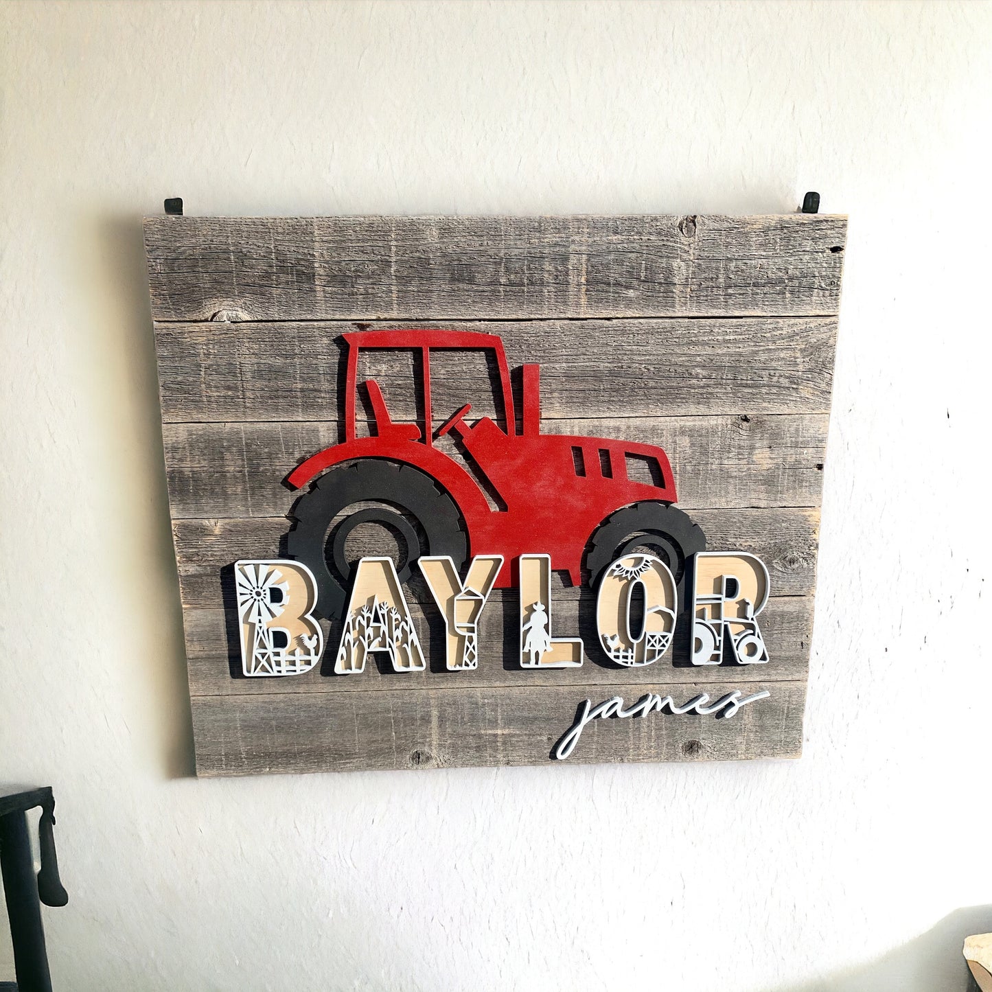 Custom Nursery Name Sign
