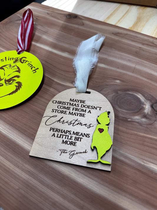 Grinch Christmas - Ornament