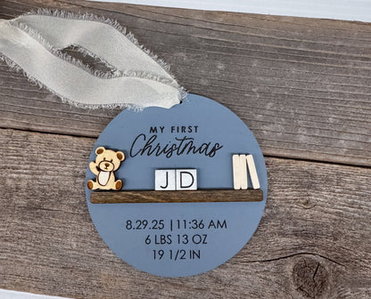 Baby’s First Christmas Bookshelf - Ornament