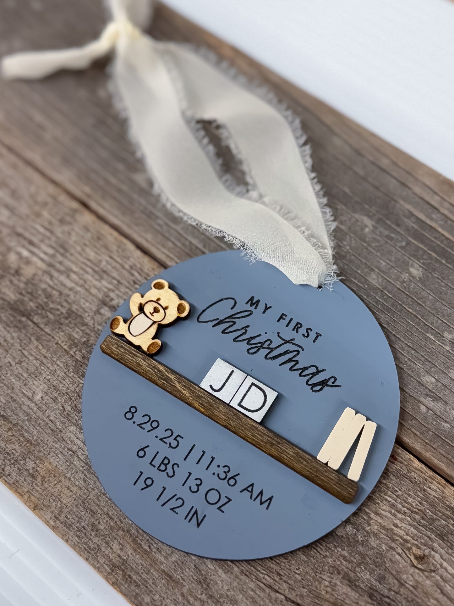 Baby’s First Christmas Bookshelf - Ornament