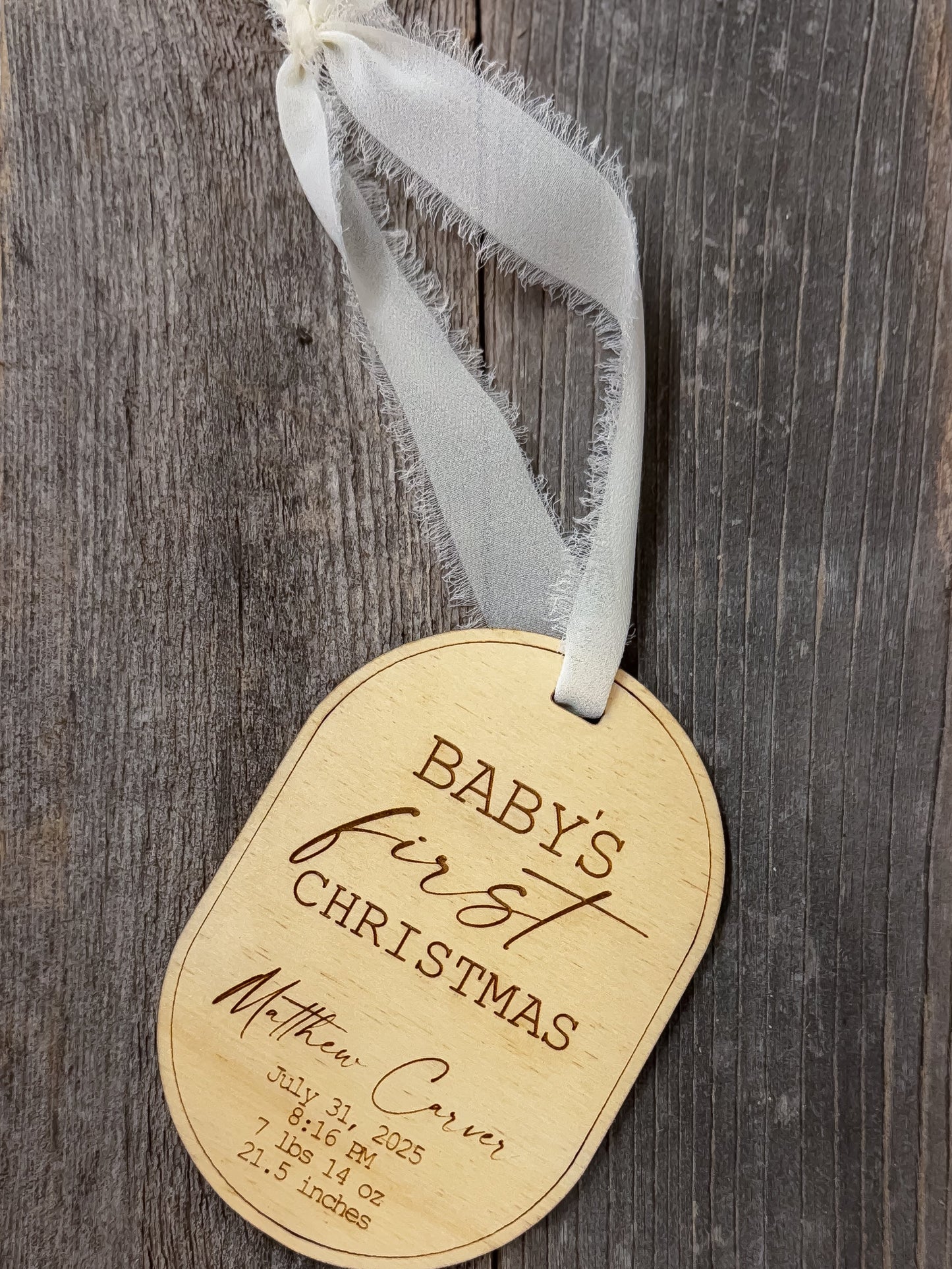 Baby’s First Christmas - Ornament