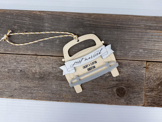 Just Married - Ornament