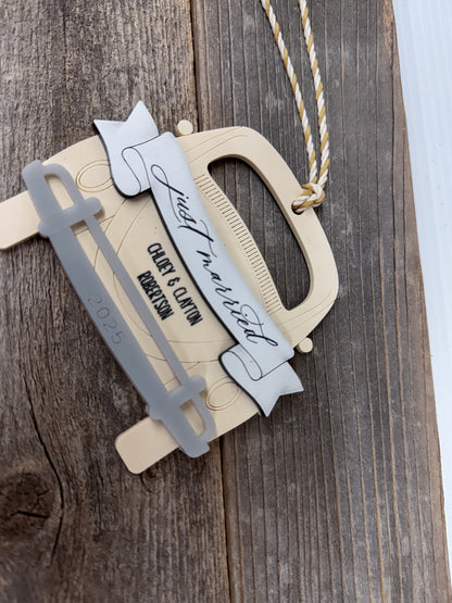 Just Married - Ornament