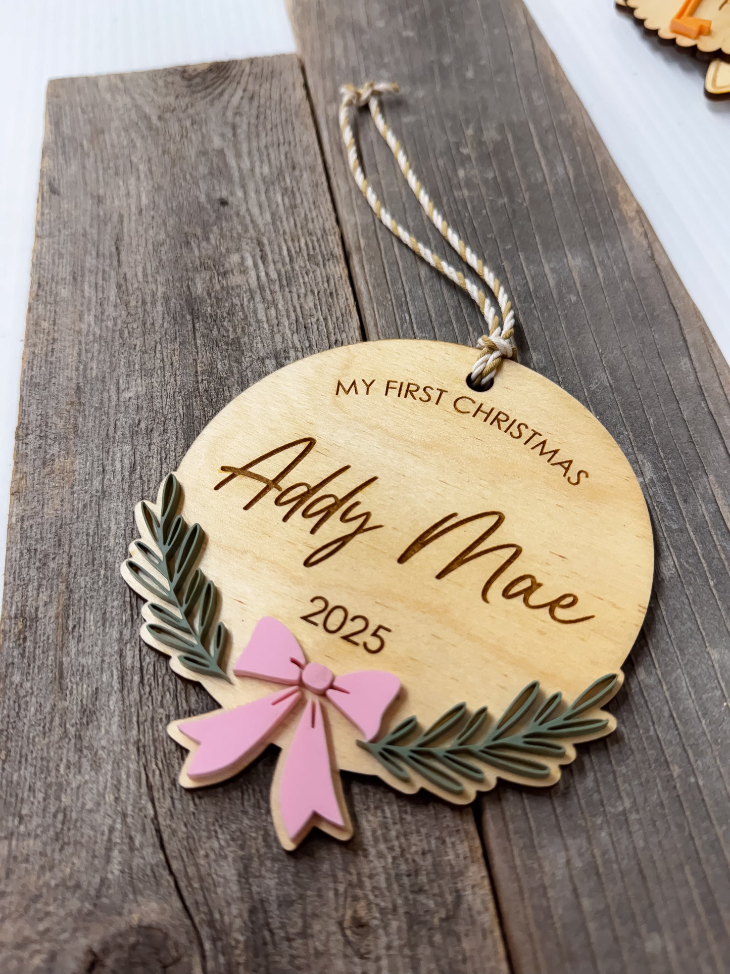 First Christmas Wreath - Ornament