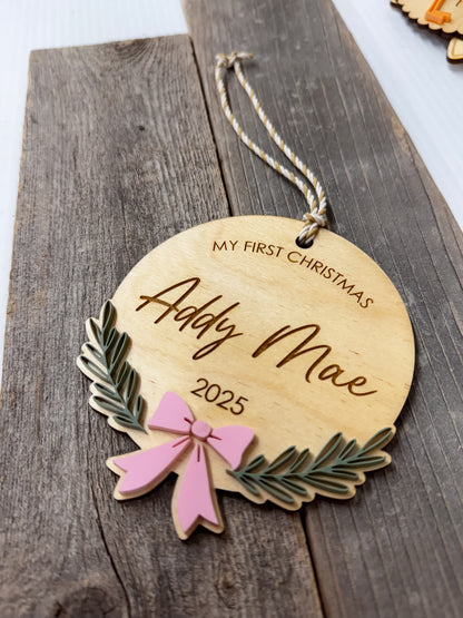 First Christmas Wreath - Ornament