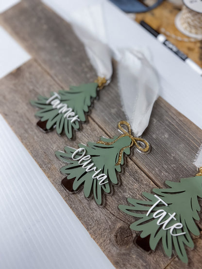 Tree - Stocking Tag / Ornament
