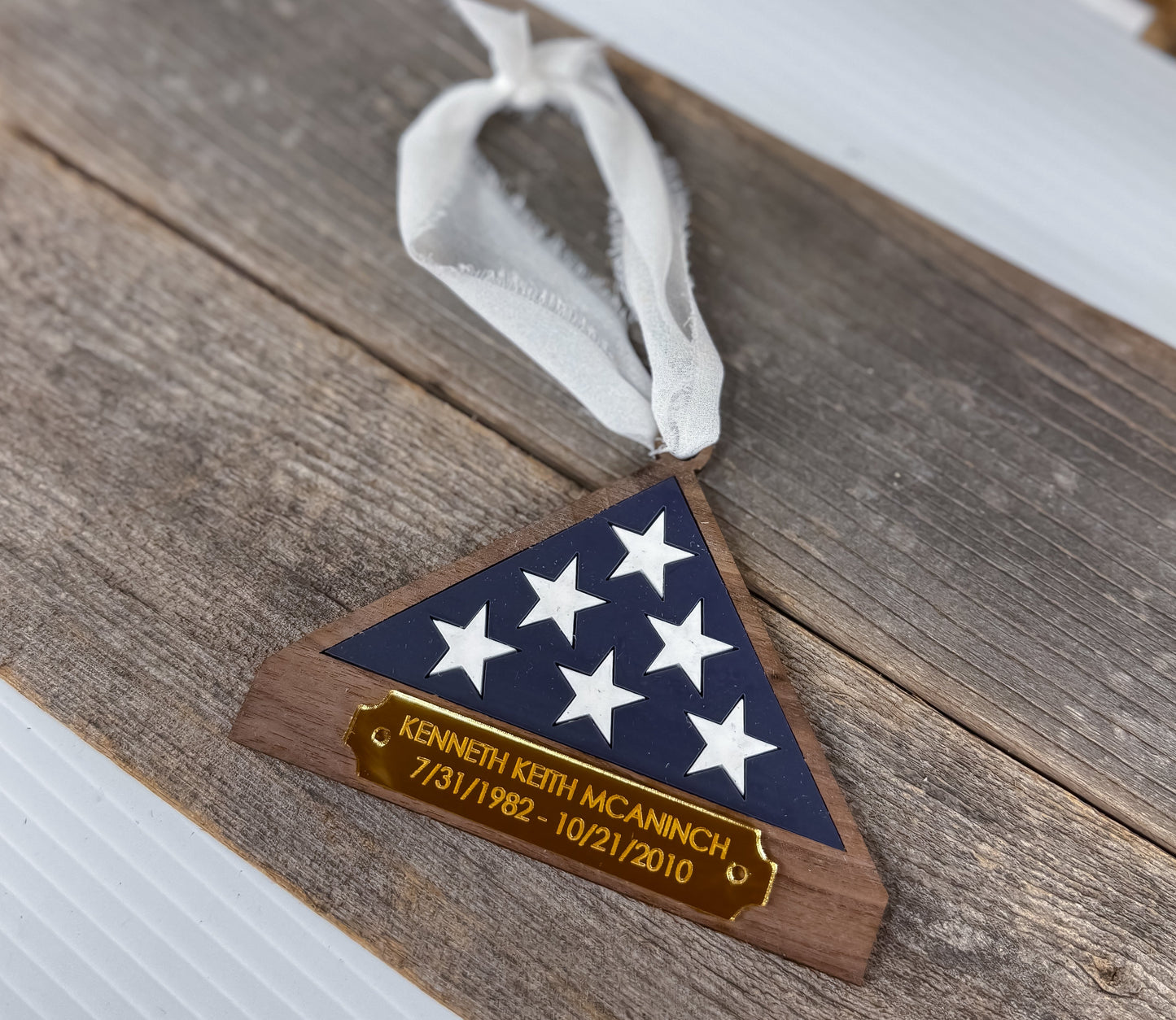 Flag Memorial - Ornament
